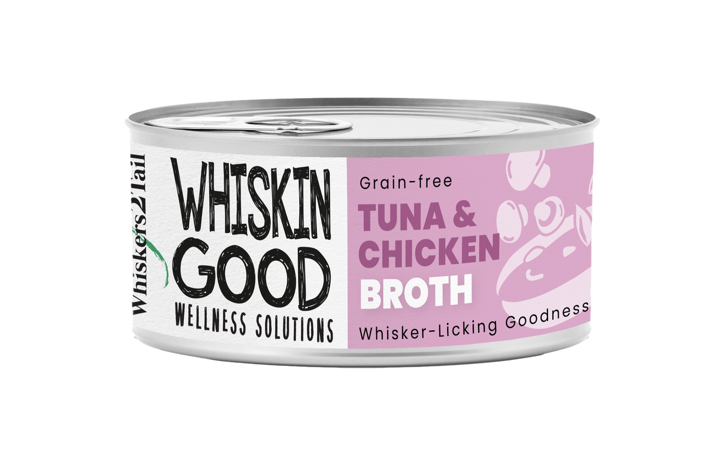 WhiskinGood Wellness Solutions Tuna & Chic Broth 70g (24 cans)-Catsmart-express-Catsmart-express
