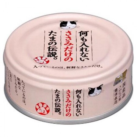 Sanyo Tama No Densetsu Chicken Fillet in Gravy 70g (24 Cans)-Sanyo-Catsmart-express