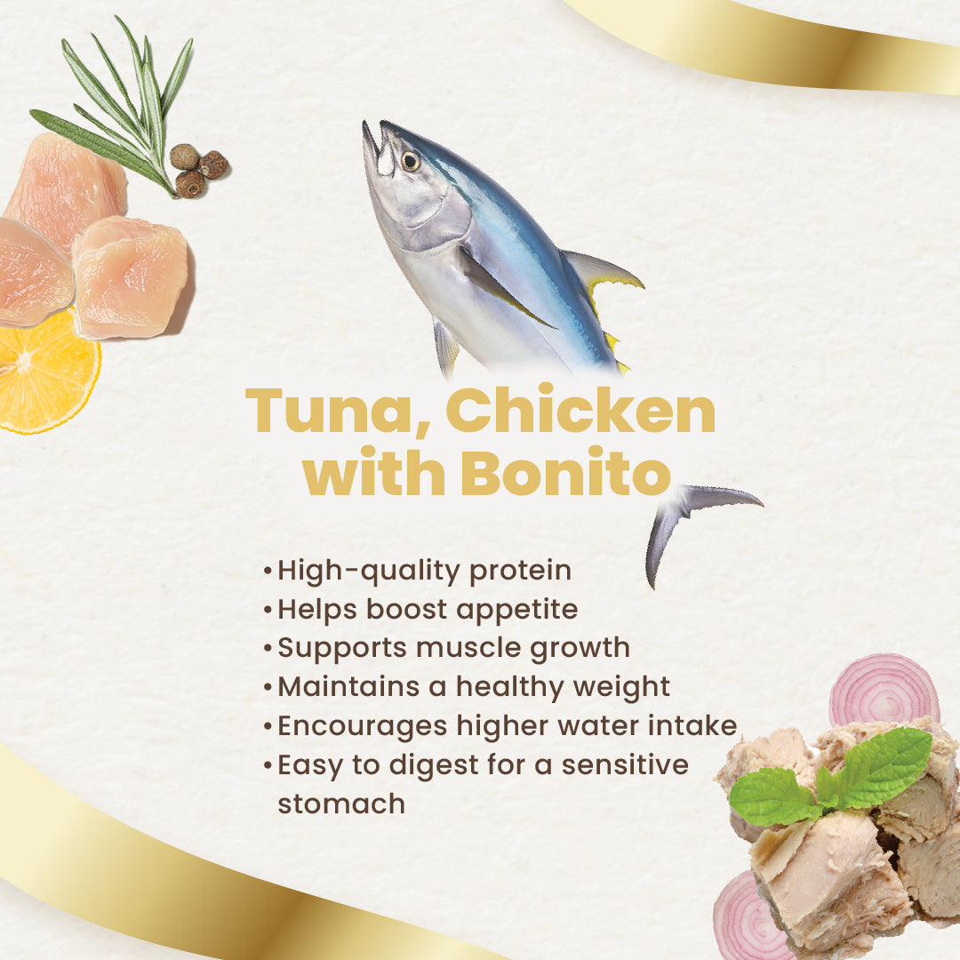 Finesse Royale Tuna & Chicken with Bonito 85g-Finesse-Catsmart-express