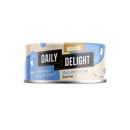 Daily Delight Mousse with Tuna 80g-Daily Delight-Catsmart-express