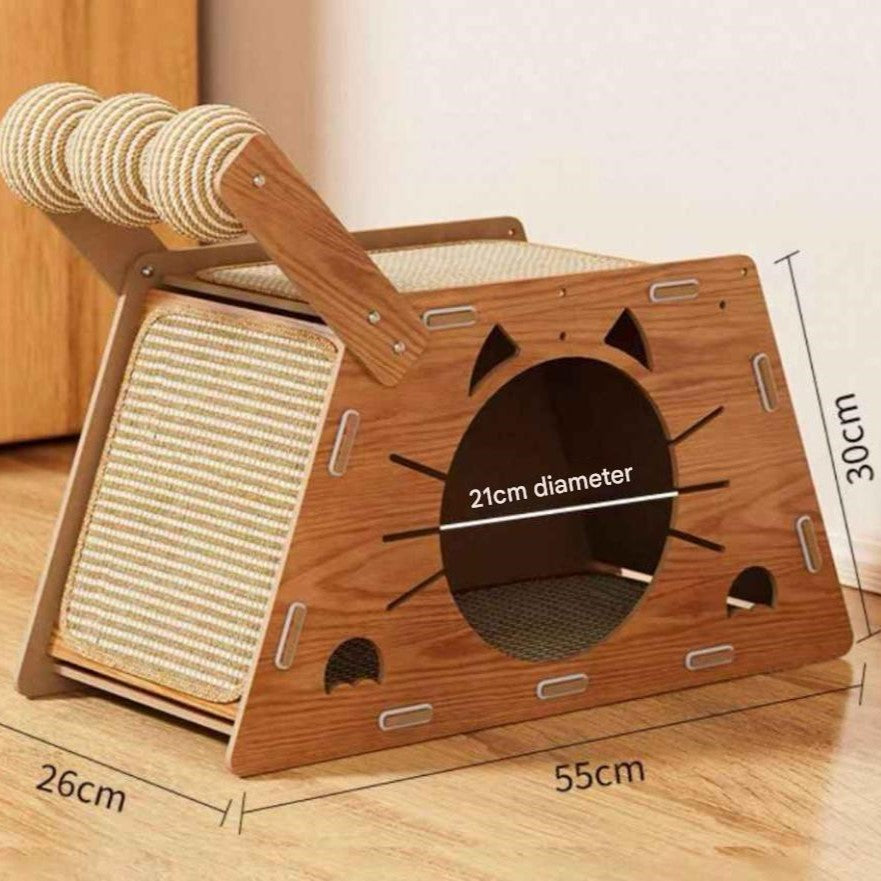 Lavish Cat Scratching House-Catsmart-express-Catsmart-express