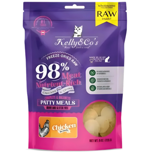 Kelly & Co's Patty Meal Chicken 226g-Kelly & Co's-Catsmart-express
