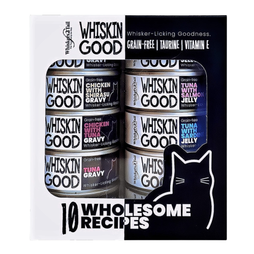 WhiskinGood Wet Food Variety Set (70g x 10 cans)-whiskin-Catsmart-express