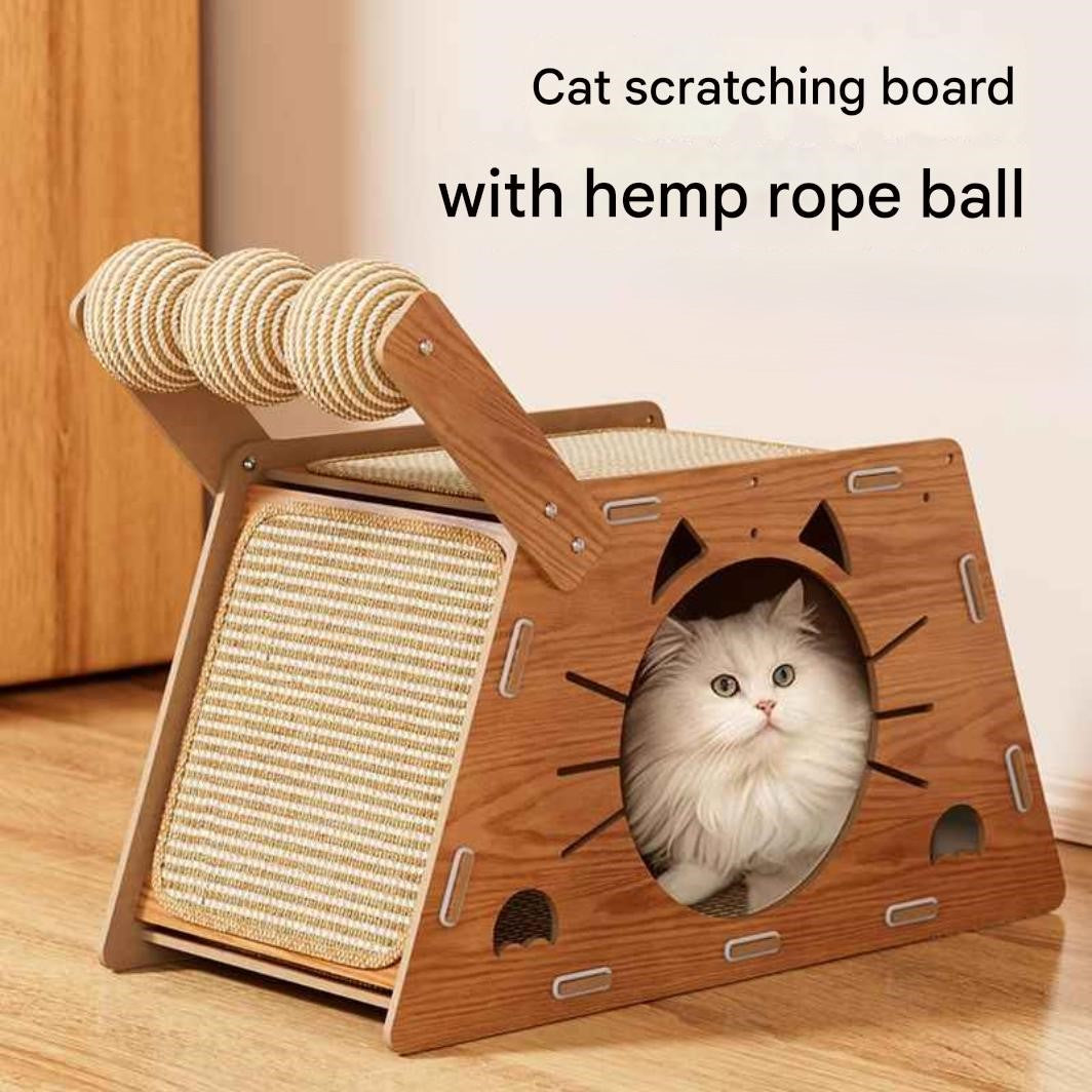 Lavish Cat Scratching House-Catsmart-express-Catsmart-express