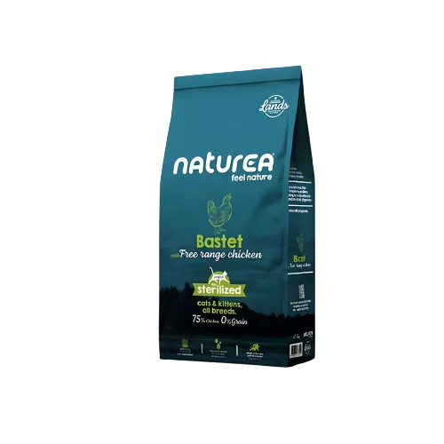 Naturea Cat Grain-Free Dry Food Bastet Chicken All Breed 1.6kg-Naturea-Catsmart-express