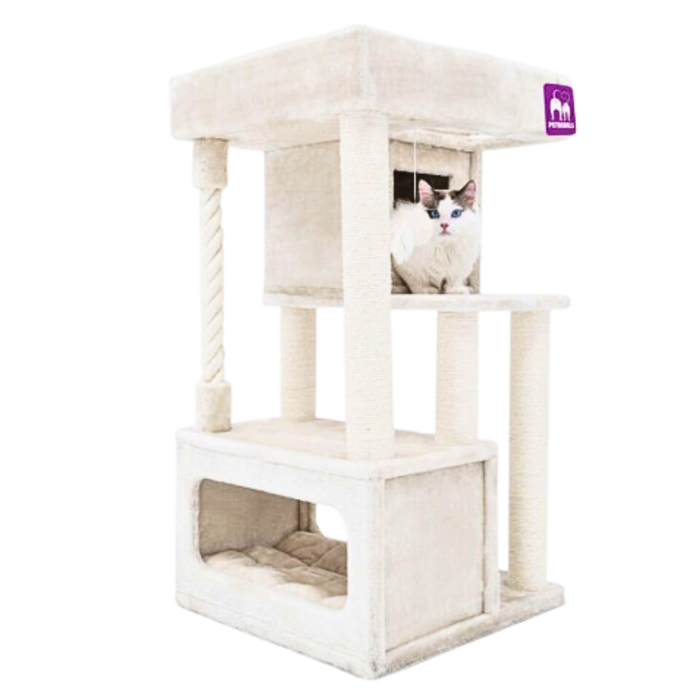 Petrebels Sweet Petite Lodge 107 Cream-Petrebels-Catsmart-express