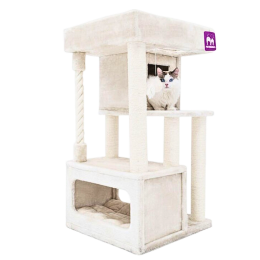 Petrebels Sweet Petite Lodge 107 Cream-Petrebels-Catsmart-express