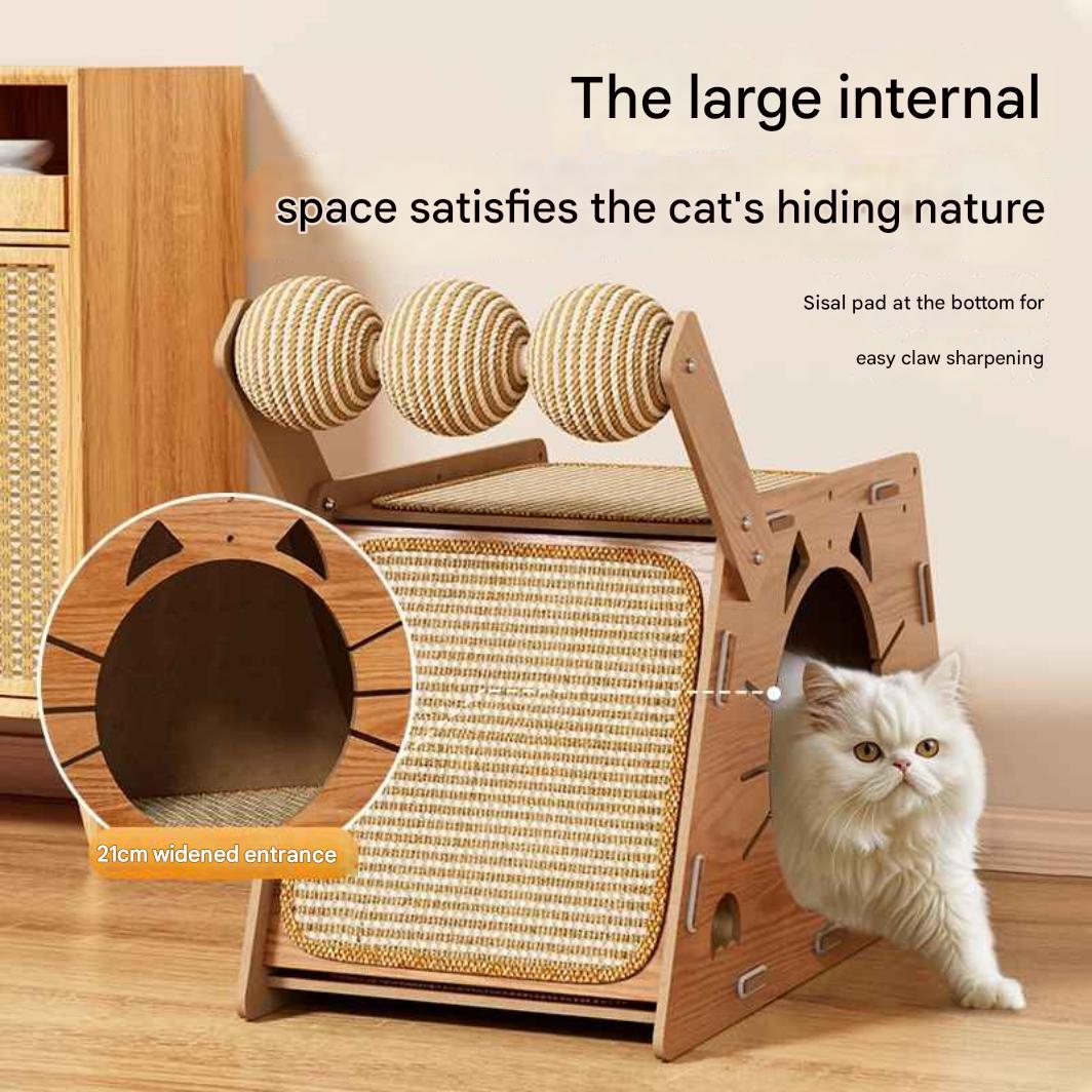 Lavish Cat Scratching House-Catsmart-express-Catsmart-express