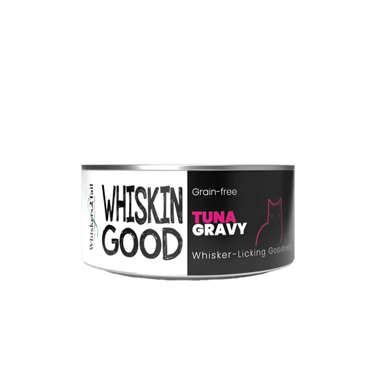 WhiskinGood Wet Food Tuna Flakes in Gravy 70g x24-Whiskin' Good-Catsmart-express