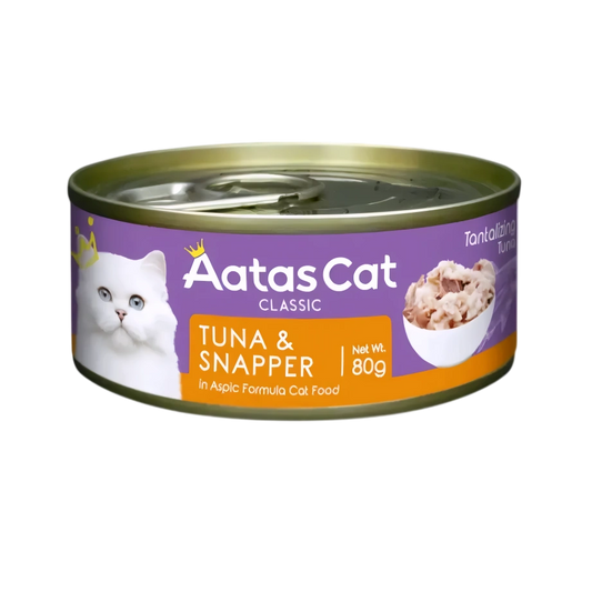 Aatas Cat Tantalizing Tuna & Snapper 80g-Aatas Cat-Catsmart-express