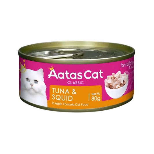 Aatas Cat Tantalizing Tuna & Squid 80g-Aatas Cat-Catsmart-express