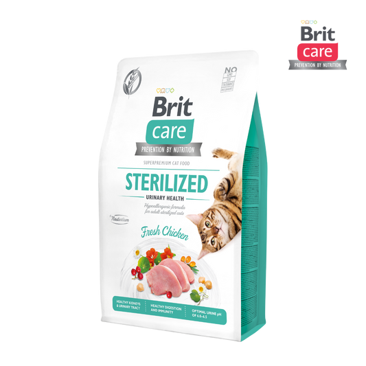 Brit Care Grain-Free Sterilized Urinary Health 2kg-Brit-Catsmart-express