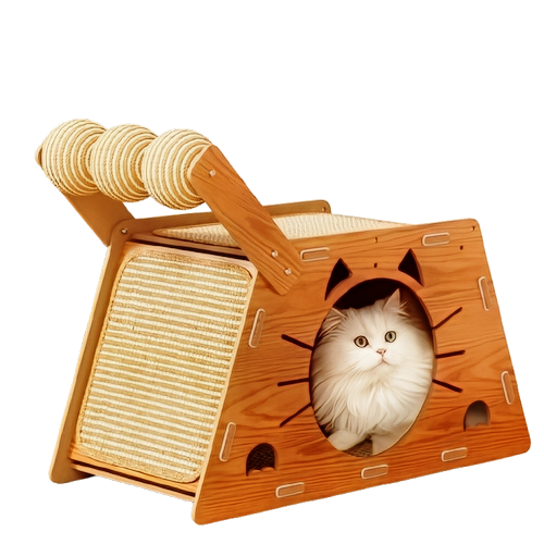 Lavish Cat Scratching House-Catsmart-express-Catsmart-express
