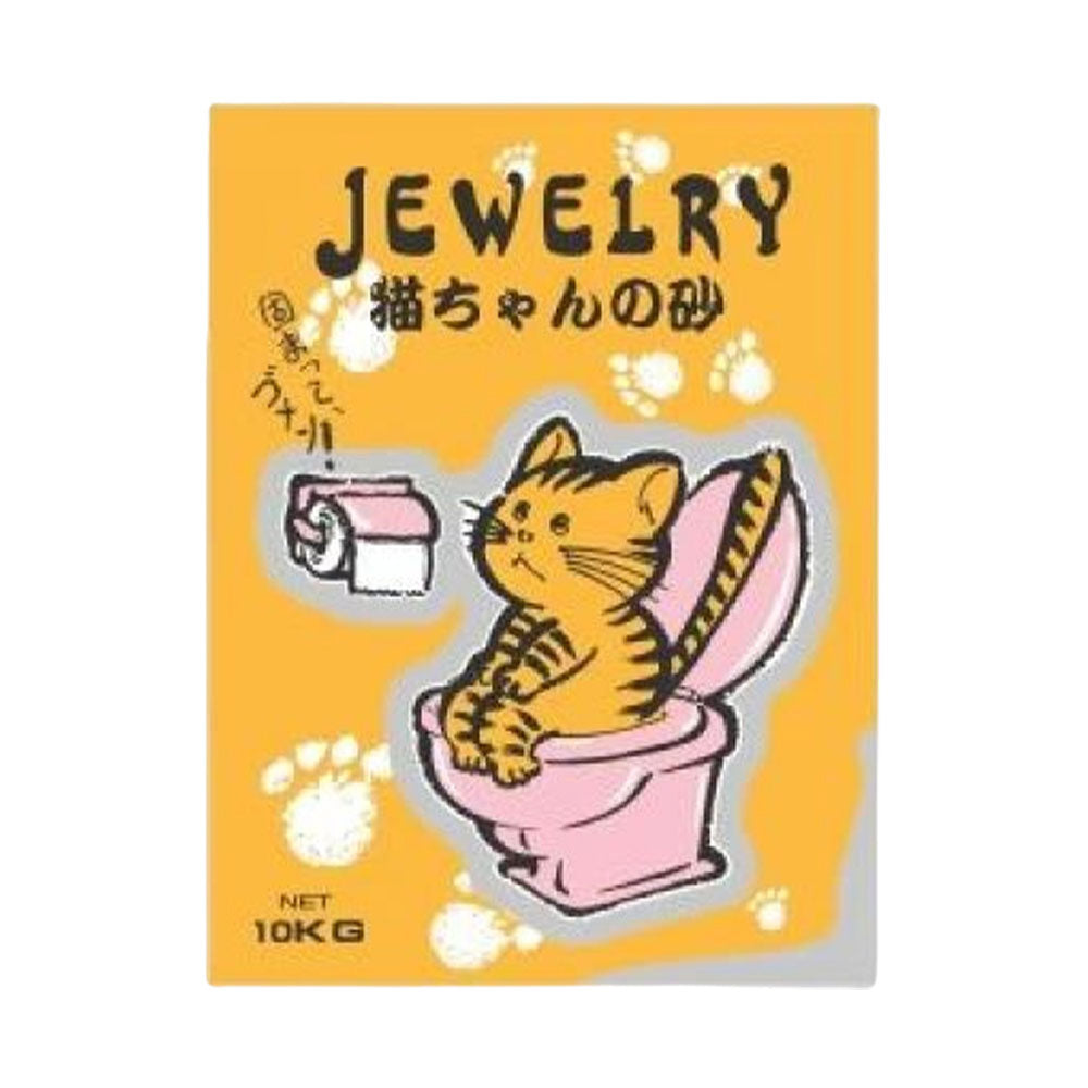 Jewelry Cat Sand Litter Unscented 10L (6 Packs)-Jewelry-Catsmart-express