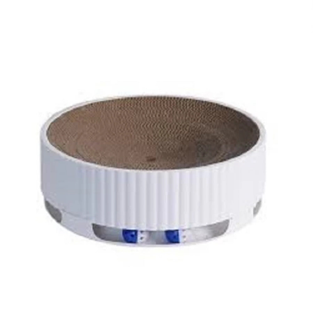 Dooee Scratcher Corrugated Cardboard Interactive Toy White-Dooee-Catsmart-express