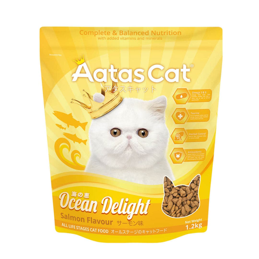 Aatas Cat Ocean Delight Salmon 1.2kg-Aatas Cat-Catsmart-express