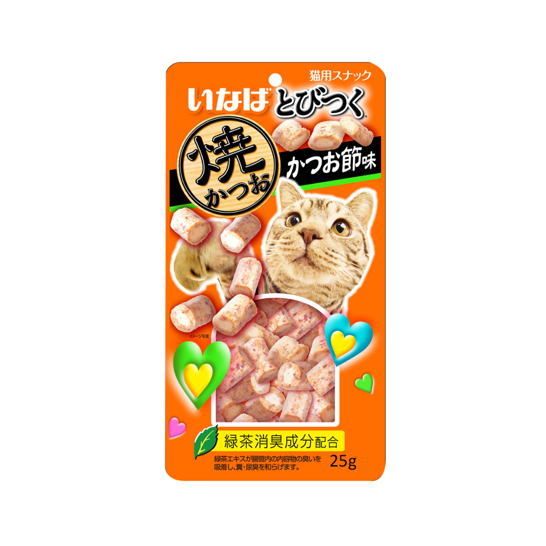 Ciao Soft Bits Tuna & Chicken Fillet Dried Bonito Flavor 25g (6 Packs)-Ciao-Catsmart-express