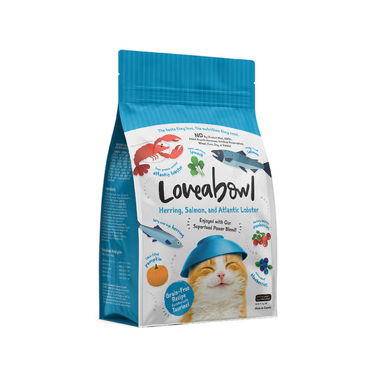 Loveabowl Grain-Free Herring Salmon and Atlantic Lobster 4.1kg-Loveabowl-Catsmart-express