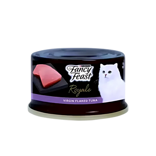 Fancy Feast Canned Food Royale Virgin Flaked Tuna 85g (24 cans)-Fancy Feast-Catsmart-express