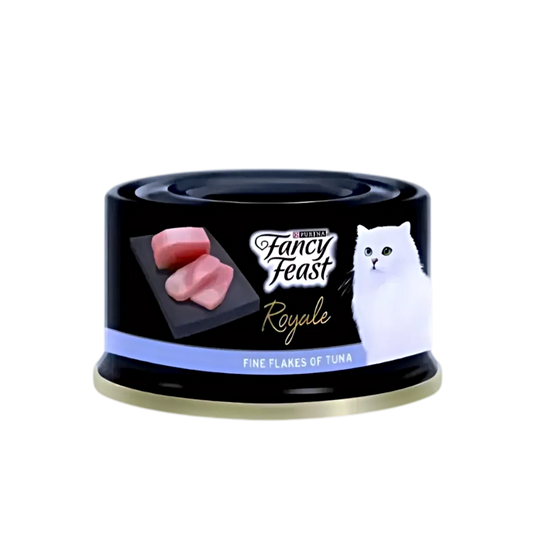 Fancy Feast Canned Food Royale Fine Flakes Tuna 85g (24 cans)-Fancy Feast-Catsmart-express