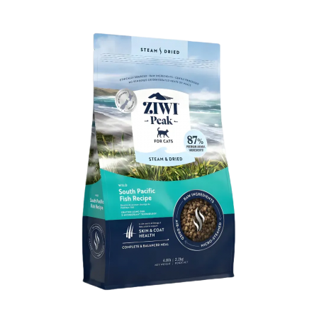 Ziwi Peak Cat Food Steam Dried Wild South Pacific Fish 2.2kg-Ziwi-Catsmart-express