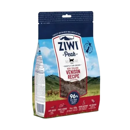 Ziwi Peak Cat Food Air Dried Venison Recipe 400g-Ziwi-Catsmart-express