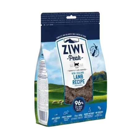 Ziwi Peak Cat Food Air Dried Lamb Recipe 400g-Ziwi-Catsmart-express