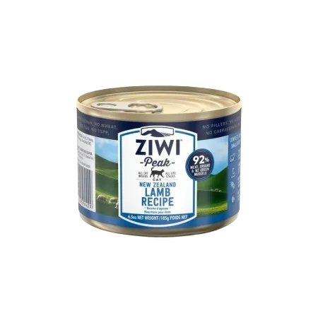 Ziwi Peak Cat Canned Food NZ Lamb Recipe 185g-Ziwi-Catsmart-express