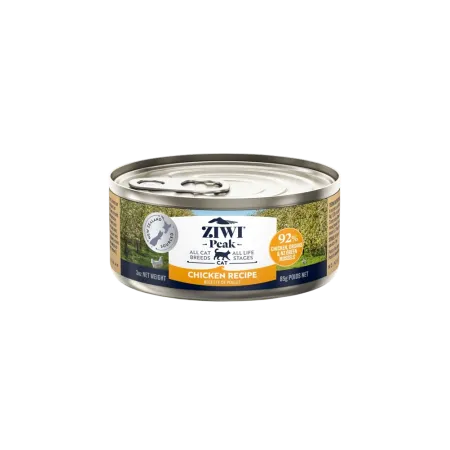 Ziwi Peak Cat Canned Food NZ Free-Range Chicken Recipe 85g-Ziwi-Catsmart-express