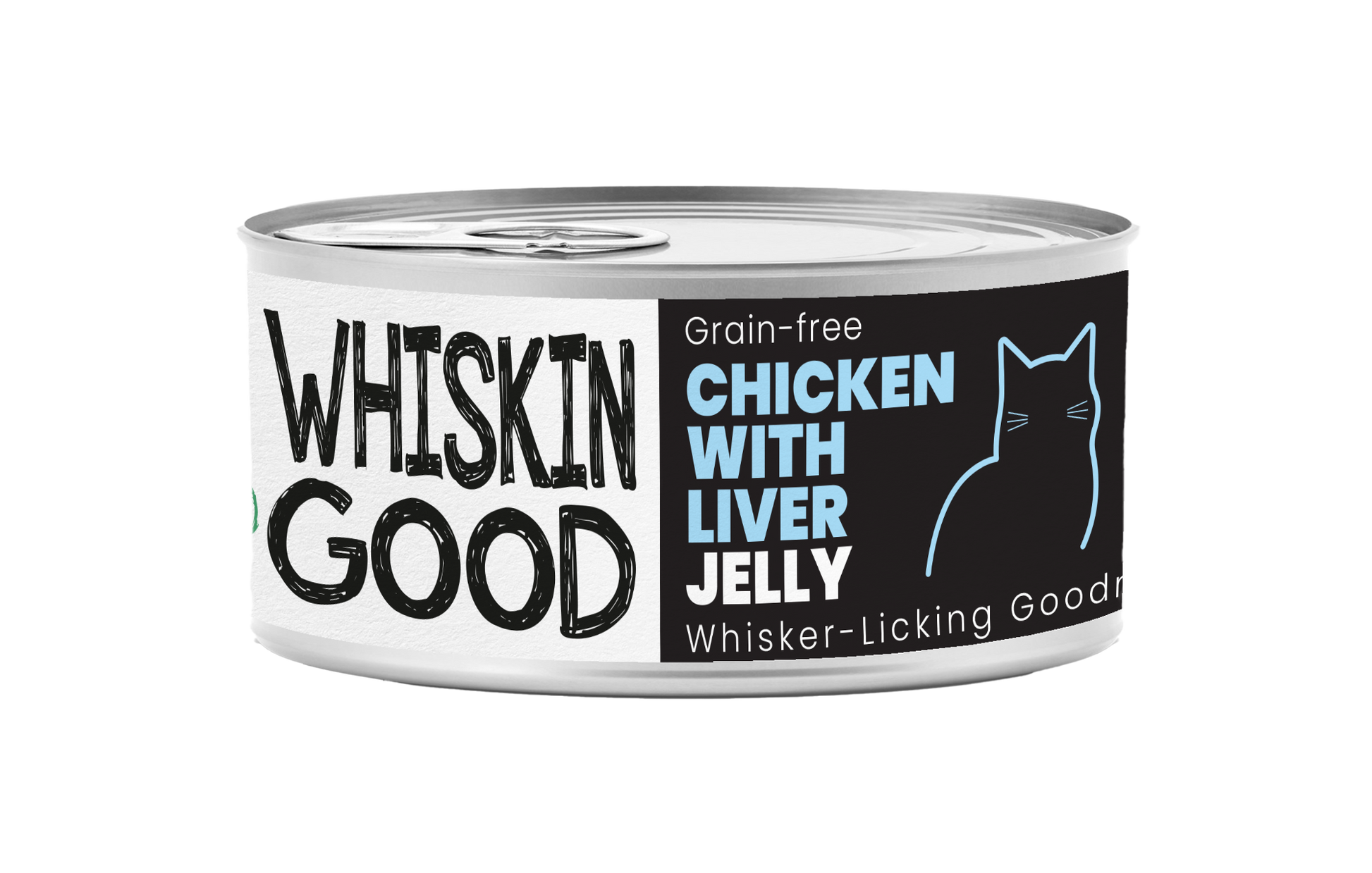 WhiskinGood Wet Food Chic w/Liver Jelly 70g (24 cans)-Catsmart-express-Catsmart-express