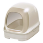 NyanTomo Cat Clean Toilet Dome Set Beige-Catsmart-express-Catsmart-express