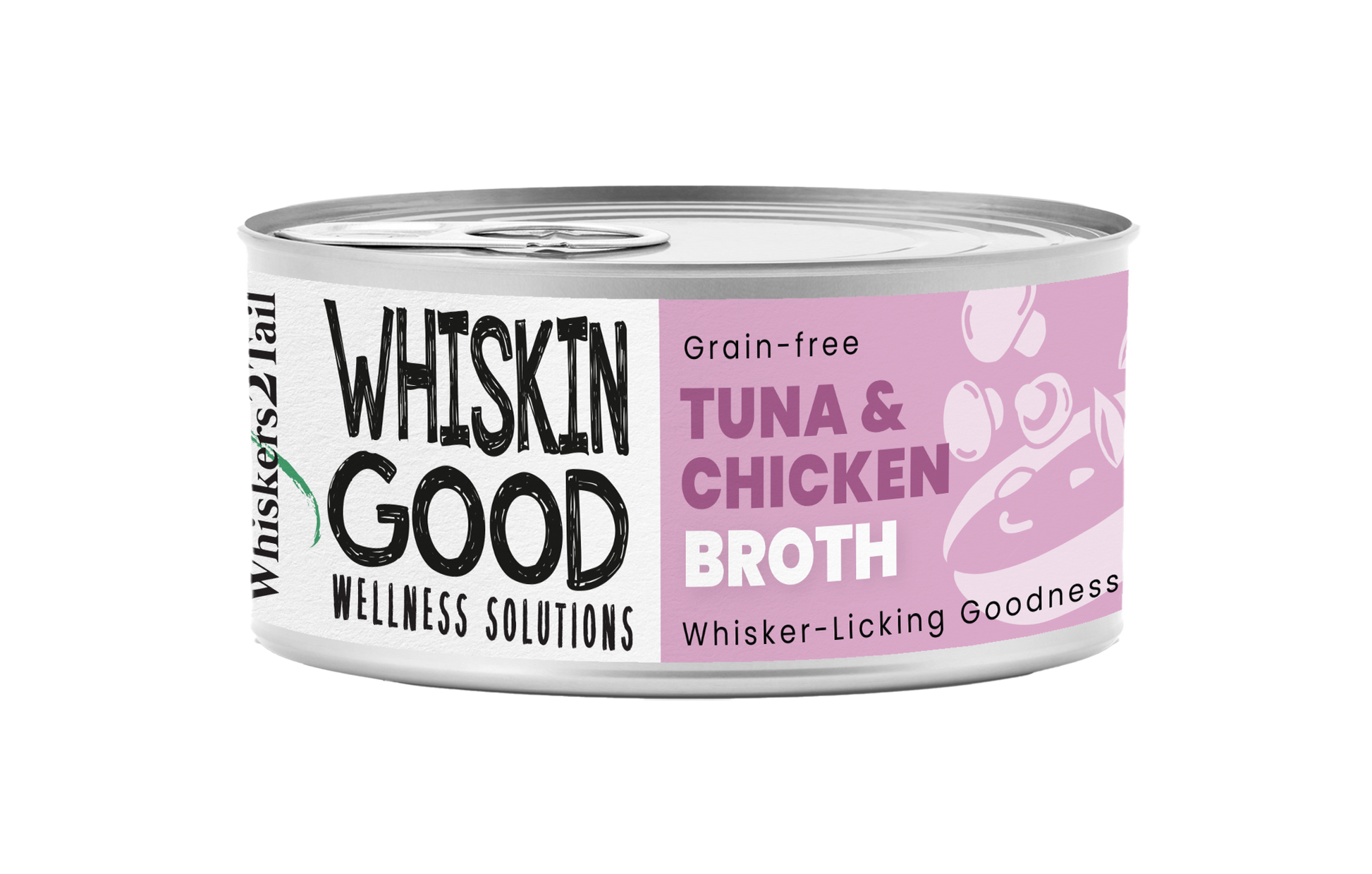 WhiskinGood Wellness Solutions Tuna & Chic Broth 70g (24 cans)-Catsmart-express-Catsmart-express