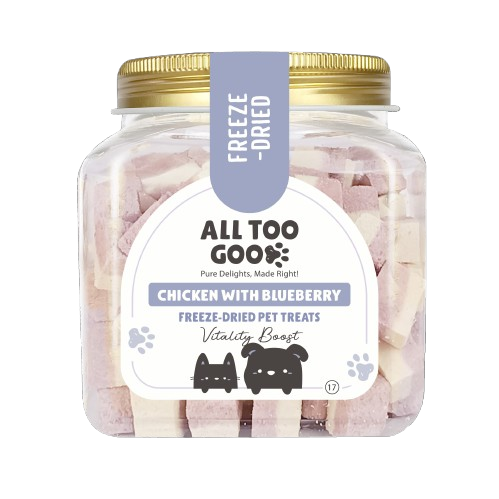All Too Good Freeze-Dried Treats Chic w/Blueberry 100g-Catsmart-express-Catsmart-express