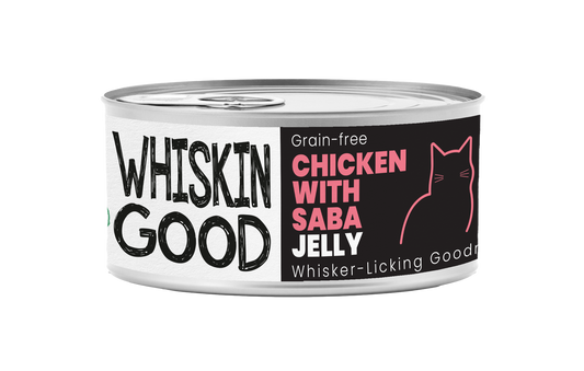 WhiskinGood Wet Food Chic w/Saba Jelly 70g-Catsmart-express-Catsmart-express
