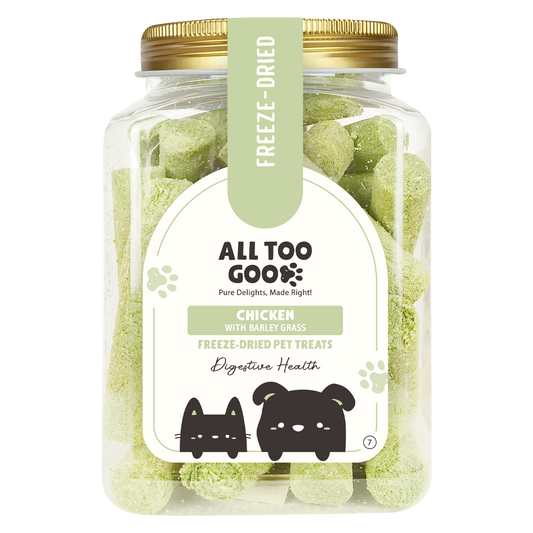 All Too Good Freeze-Dried Treat Chicken w/Barley Grass 120g-All Too Good-Catsmart-express