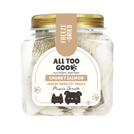 All Too Good Freeze-Dried Treat Chunky Salmon 60g-All Too Good-Catsmart-express