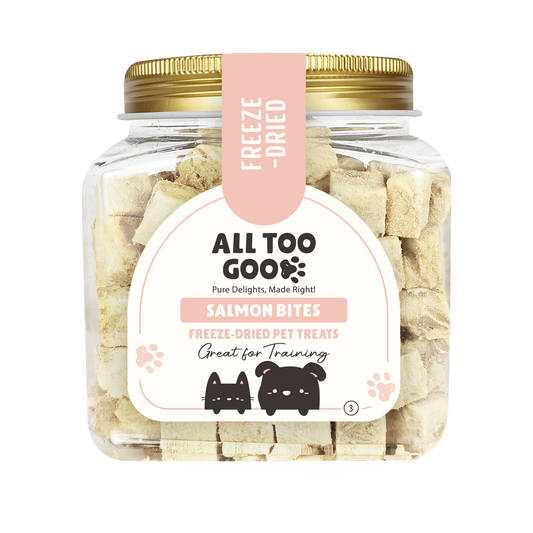 All Too Good Freeze-Dried Treat Salmon Bites 90g-All Too Good-Catsmart-express