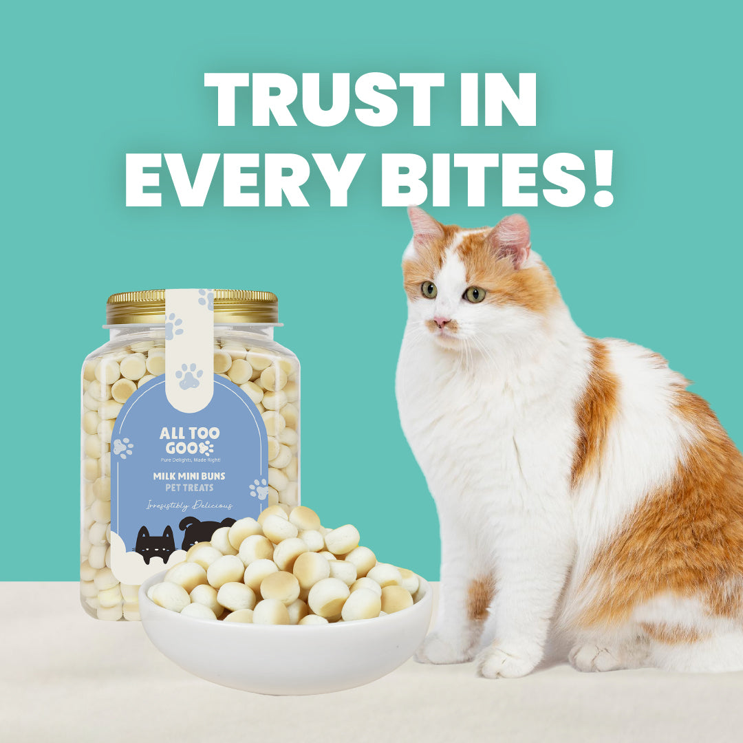 All Too Good Treats Milk Mini Buns 500g-All Too Good-Catsmart-express