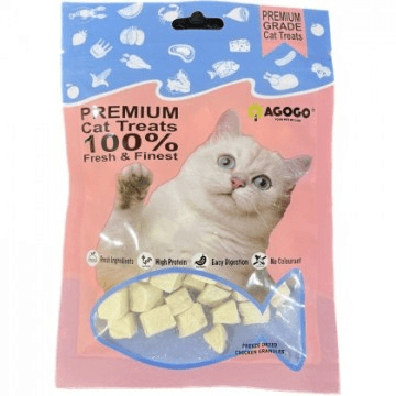 Agogo Freeze Dried Treat Chicken Granules 20gx3-Agogo-Catsmart-express