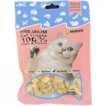 Agogo Freeze Dried Treat Salmon Granules 20g-Agogo-Catsmart-express