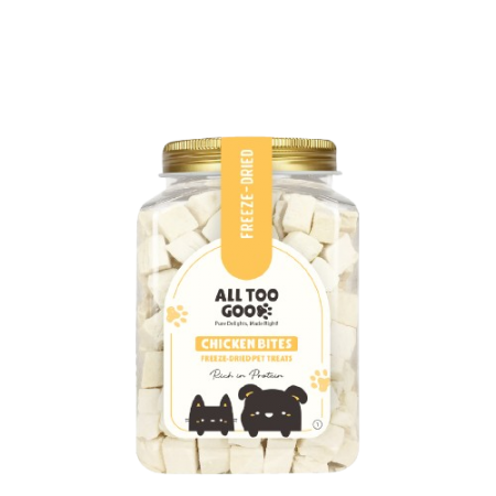 All Too Good Freeze-Dried Treat Chicken Bites 120g-All Too Good-Catsmart-express