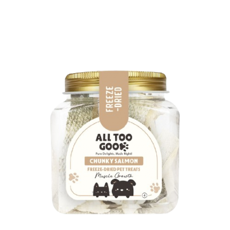 All Too Good Freeze-Dried Treat Chunky Salmon 60g-All Too Good-Catsmart-express