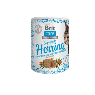 Brit Care Superfruits Herring With Sea Buckthorn 100g-Brit-Catsmart-express