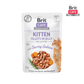 Brit Care Cat Pouch Kitten Fillets in Jelly with Savory Salmon 85g Carton (24 Pouches)-Brit-Catsmart-express