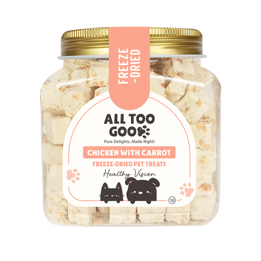 All Too Good Freeze-Dried Treats Chicken w/Carrot 80g-All Too Good-Catsmart-express
