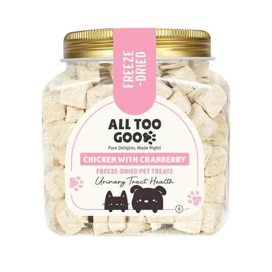 All Too Good Freeze-Dried Treats Chicken w/Cranberry 80g-All Too Good-Catsmart-express