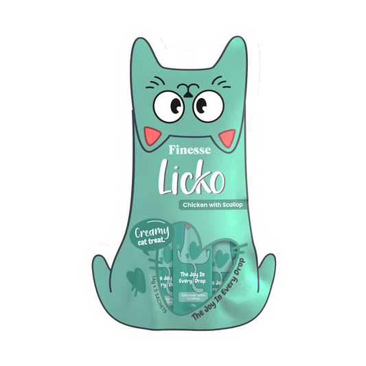 Finesse Licko Creamy Treat Chic Scallop 14g x 5s (4 packs)-Finesse-Catsmart-express