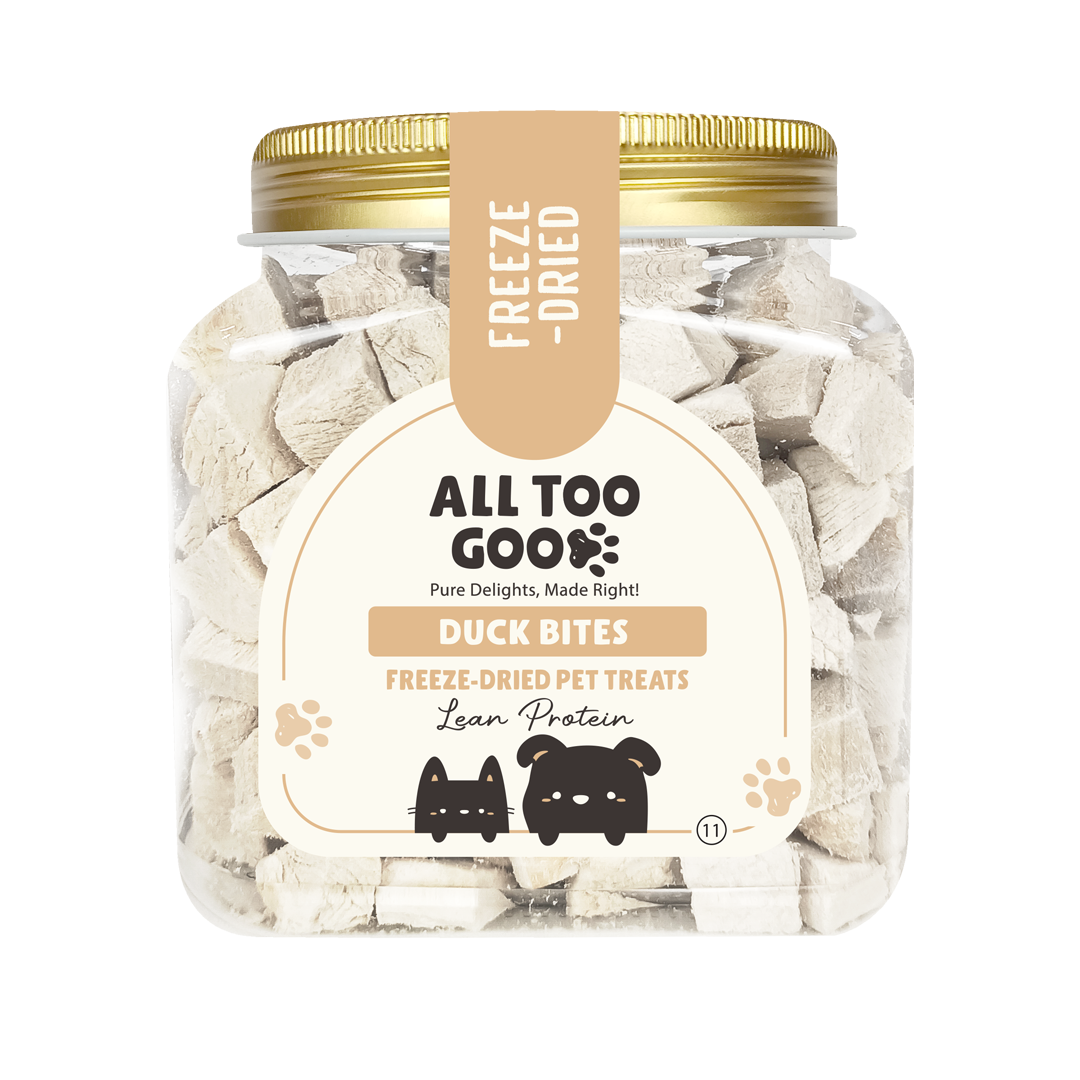 All Too Good Freeze-Dried Treats Duck Bites 70g-All Too Good-Catsmart-express