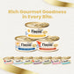 Finesse Royale Tuna & Chicken with Steamed Egg Gravy 85g (24 cans)-Finesse-Catsmart-express