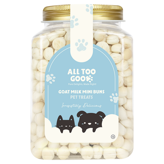 All Too Good Treats Goat Milk Mini Buns 500g-All Too Good-Catsmart-express